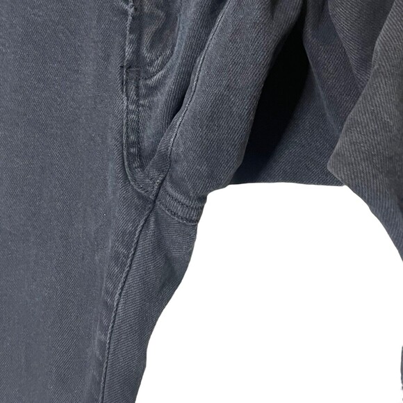 Agolde Toni Mid Rise Straight Jeans Feral Wash Black Distressed Women’s Size 25 - Picture 6 of 13